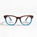 Bifocal Glasses With Blurred Happy Birthday Text Royalty Free Stock Photo