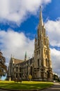 First Church Of Otago at Moray Place in the city center of Dunedin, South Island, New Zealand Royalty Free Stock Photo