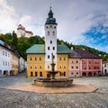 BanskÃ¡ Å tiavnica â A Picturesque Medieval Mining Town Royalty Free Stock Photo