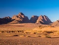 Tibesti Mountains â Rugged Desert Landscape Royalty Free Stock Photo
