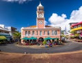 Basseterre â Vibrant Colonial Town with Colorful Streets Royalty Free Stock Photo