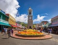 Basseterre â Vibrant Colonial Town with Colorful Streets Royalty Free Stock Photo