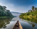 Sangha River â Tranquil Waterways in Central Africa Royalty Free Stock Photo