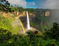 Kaieteur Falls â The Majestic Waterfall of Guyana Royalty Free Stock Photo