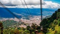 MÃ©rida and the Andean Mountains â The World\'s Highest Cable Car Royalty Free Stock Photo