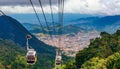 MÃ©rida and the Andean Mountains â The World\'s Highest Cable Car Royalty Free Stock Photo