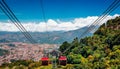 MÃ©rida and the Andean Mountains â The World\'s Highest Cable Car Royalty Free Stock Photo