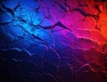 Neon Cracked Texture Royalty Free Stock Photo