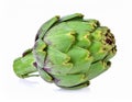 Artichoke on the with isolated background Royalty Free Stock Photo