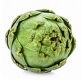 Artichoke on the with isolated background Royalty Free Stock Photo