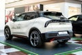 White electric SUV car Alfa Romeo Junior Royalty Free Stock Photo