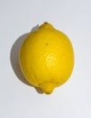 Lemon on the with isolated background Royalty Free Stock Photo
