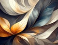 Bright and colorful abstract background, swirling patterns with gray textures Warm Royalty Free Stock Photo
