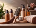 Grooming products Royalty Free Stock Photo