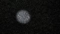 Black Glitter Texture Background with Faint Circular Spotlight in Center Royalty Free Stock Photo