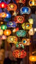 Colorful Ramadan Lanterns, Ramadan Month Background Photo Royalty Free Stock Photo