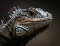 Lizard Portrait Royalty Free Stock Photo