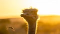 Ostrich Closeup Royalty Free Stock Photo