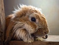 This charming bunny portrait captures the gentle nature of the animal Royalty Free Stock Photo