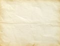 vintage papersheet with yellowed edges Royalty Free Stock Photo
