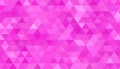 Generated image.A vibrant fuchsia pink geometric abstract pattern. Royalty Free Stock Photo