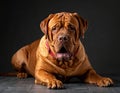 French Mastiff or Bordeauxdog Royalty Free Stock Photo