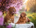 French Mastiff or Bordeauxdog Royalty Free Stock Photo