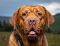 French Mastiff or Bordeauxdog Royalty Free Stock Photo