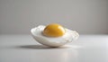 Fried Egg Close-Up Yolk, White, Breakfast Food Royalty Free Stock Photo