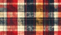 Abstract Grunge Plaid Pattern Background Royalty Free Stock Photo