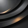 Matte Charcoal Gray Background with Soft Warm Reflections Luxury Look Royalty Free Stock Photo