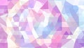 Triangle low poly background design, multicolored triangles. Vector illustration Royalty Free Stock Photo
