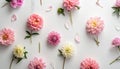 Flowery Pattern Sample Royalty Free Stock Photo