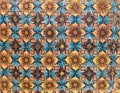 Colorful geometric seamless ornate pattern Royalty Free Stock Photo