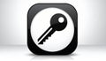 Key icon. sign design Royalty Free Stock Photo