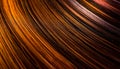 Close-Up of Twisted Copper Wire Coils with Bright Orange and Brown Tones Royalty Free Stock Photo