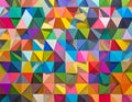 Abstract background multicolor geometric poligonal Royalty Free Stock Photo