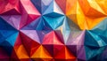 Abstract background multicolor geometric poligonal Royalty Free Stock Photo