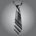 Tie, shades, grey, Vector Royalty Free Stock Photo
