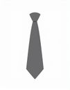 Tie, shades, grey, Vector Royalty Free Stock Photo