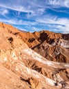 Rocks of the Moon Valley, Atacama Desert, Chile, South America Royalty Free Stock Photo