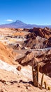Rocks of the Moon Valley, Atacama Desert, Chile, South America Royalty Free Stock Photo