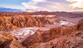 Rocks of the Moon Valley, Atacama Desert, Chile, South America Royalty Free Stock Photo