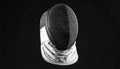 Fencing Mask Isolated on Black Background Royalty Free Stock Photo