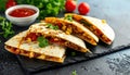 Delicious Mexican Quesadillas Royalty Free Stock Photo