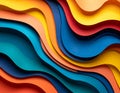Background in paper style. Abstract colorful background. Royalty Free Stock Photo