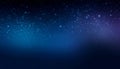 Abstract Starry Sky and Cosmic Dust Background Royalty Free Stock Photo