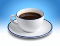 Coffee cup isolated icon Royalty Free Stock Photo