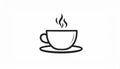 Coffee cup isolated icon Royalty Free Stock Photo