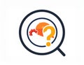 Questionnaire, faq icon. vector design. Quizz, Questionnaire, faq symbol. web. graphic Royalty Free Stock Photo